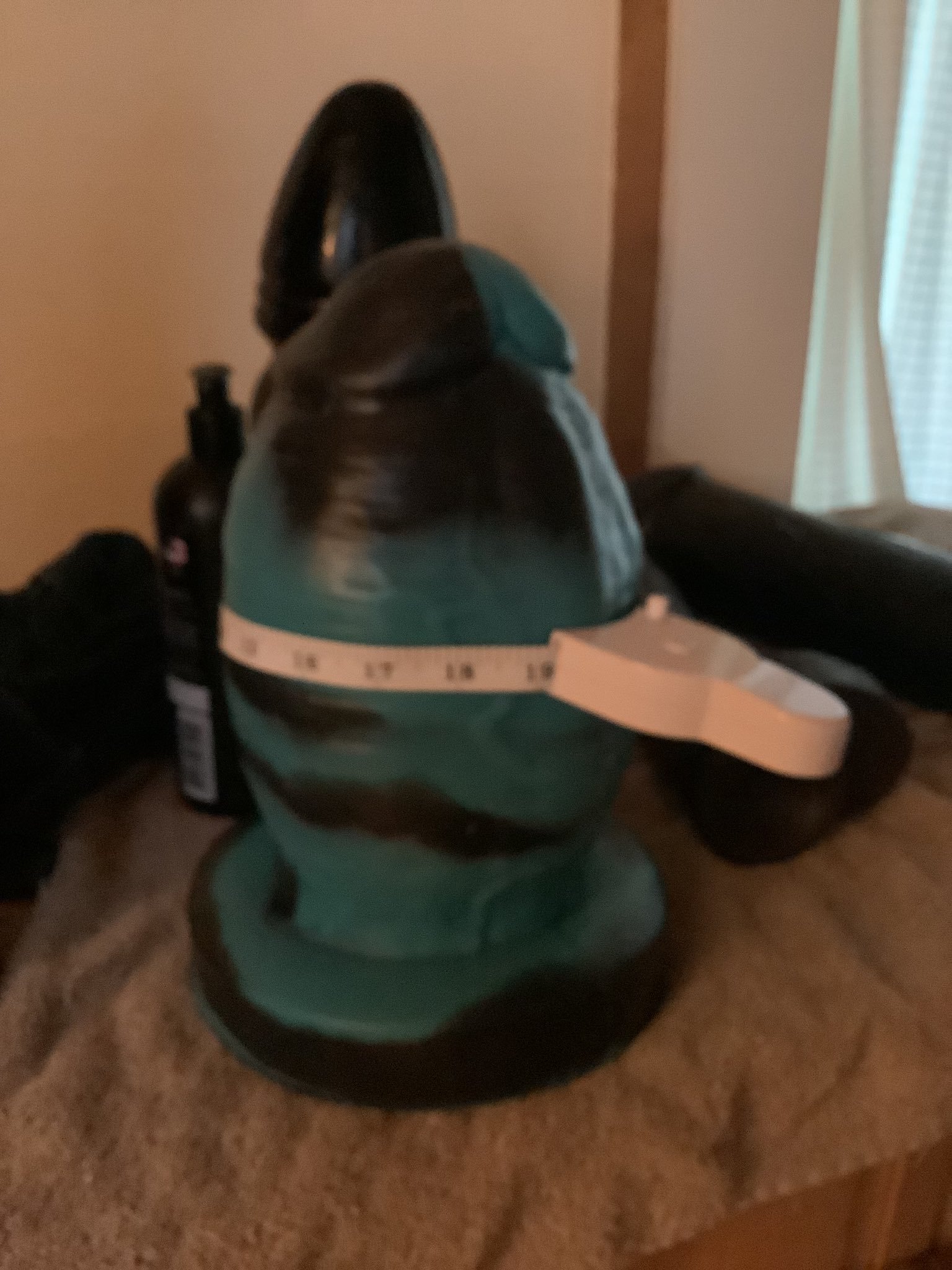 Measurements of the toys that she uses 